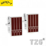Elegant Line Cufflinks 1 Pair Set