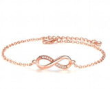 Zircon Bracelet with Forest Inlay Design