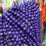 Purple Dragon Spar Beaded Round Spacer Beads for DIY Jewelry Making