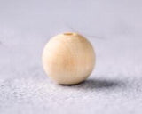 100pcs 4/6/8/10/12/14mm Wood Beads Spacer Bead DIY Bracelet Making Jewelry