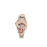 Acrylic Kids Names Fists Bump Ornament Dad's Dream Team Pendant