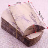 50pcs Retro Style DIY Pillow Box Candy Ring Display