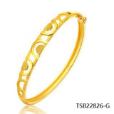 Silver Red Rope Bangle Bracelet Women Gift TSB22826