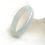 Natural Burmese Jadeite Light Bracelet 54mm-64mm Princess Jewelry