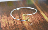 Leaf Bracelet Silver 925 Women's Jewelry Wild Charm