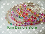 20x Rhinestone Crystal Stretch Bracelets Women Girls Jewelry