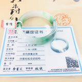 Zheru Jadeite Bracelet Double 54-62mm Female Jade Gift Certificate