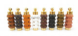 Wood Aroma Pendant 316L Stainless Steel Vial For Essential Oil