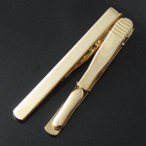 Tie Clip Clasps Bar Slide Men's Weddings DIY Cuff Collar Multi-color Plated