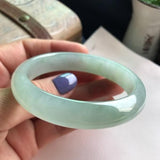 Natural Burmese Jade Light 54-62mm Bracelet Princess Jewelry Gift