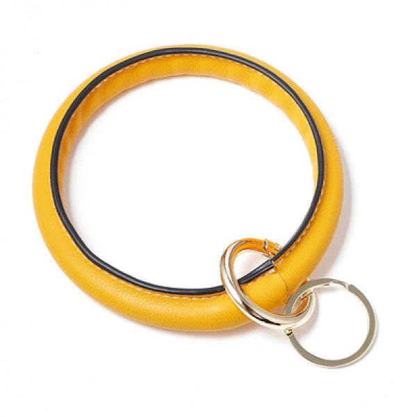 Bohemia PU Leather Keychain with Tassel Bracelet