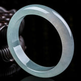 Zheru Natural Burmese Jade Light 54-64mm Bracelet Princess Jewelry