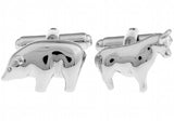 Bull and Bear Cuff Links for Men