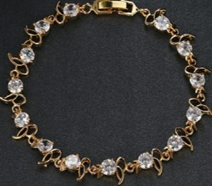 Purple Crystal Bracelet Zircon Bangles Wedding Bracelet
