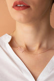 Personalized Side Name Necklace, Stainless Steel Gift