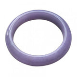 Zheru Jewelry Light Purple Burmese Jadeite Bracelet