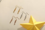 Personalized Name Earrings, Hanging Dainty Earrings, Gift for Her
