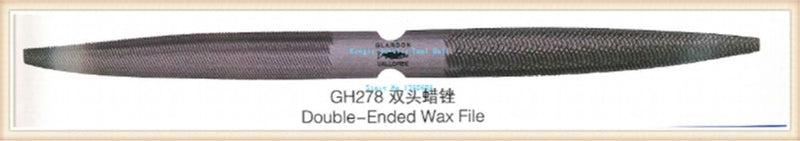 Double Ended Wax File for Carving and Filing