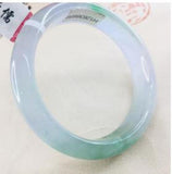 Natural Jadeite Bracelet Two-tone 54-62mm Female Jade Bracelet Gift