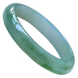 Burmese Jadeite Light Green 54-64mm Bracelet for Mom and Girlfriend