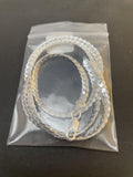 925 Sterling Silver Necklace Chain for Women Men Wedding Jewelry