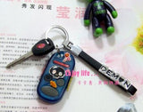 1m Glint PU Belt Mix for DIY Keychain & Bracelet, Fits 8mm Slide Charms Letters