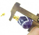 Natural Stone Quartz Crystal Charms Pendant for DIY Jewelry Making