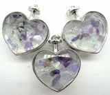 Tiger Eye Quartz Turquoise Gravel Stone Glass Pendant for DIY Jewelry Making