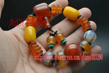 Tibetan Stone Charms Wrist Malas 5pc/lot
