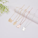 Duoying Name Necklace Custom Cartoon Picture Necklaces