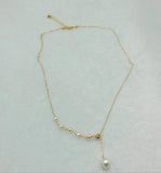 Freshwater Pearl Pendant Necklace Chain for Women