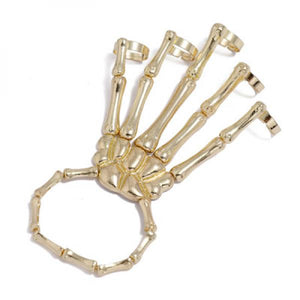 Hand Skull Skeleton Elasticity Bracelet Gothic Punk Women
