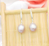 925 Silver Freshwater Pearl Earrings Jewelry