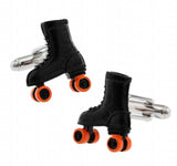 Arrival 3D Skating Shoes Cuff Links Roller Skating Men's Cufflinks