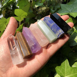 Natural Amethyst Tower Quartz Healing Stone Home Decoration