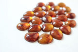 50pcs Geometry Irregular Triangle Resin Beads for DIY Jewelry
