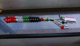 IRAQ Necklace Prayer Beads Rosary Iraqi Flag Sticker Coin Misbaha Masbaha Car