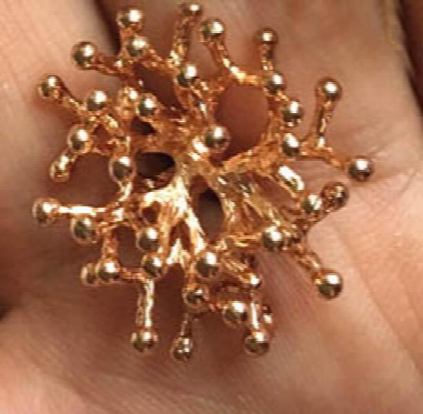 6pcs Silver Plated Branch Coral Stamping DIY Baroque Style Jewelry