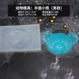 Bear UV Resin Molds Jewelry Making Tools Silicone Mold Resin Necklace Pendants