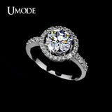 Cubic Zirconia Engagement Wedding Ring UR0012