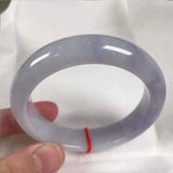Natural Burmese Jadeite Light Purple Bracelet Princess Jewelry Gift