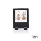 Elastic Membrane Earrings Stand Jewelry Display Box