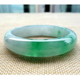 Zheru Jewelry Nat. Burmese Jadeite 54-64mm Bracelet Princess Jewelry