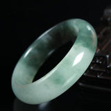 Zheru Jewelry Burmese Light Jade 54-64mm Bracelet - Princess Gift