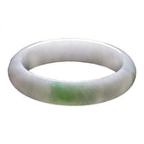 Burmese Jadeite 4-62mm Two-tone Bracelet Princess Jewelry Gift