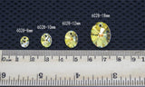 Austria Crystal 6028 Oval Pendant Loose Rhinestone for DIY Necklace