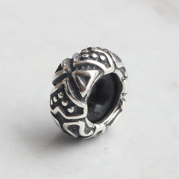 925 Silver Spacer Stopper Bead Charm for Bracelet