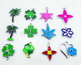 Mixed Tree Alloy Enamel Charms 100pcs/Lots
