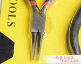 3PCS Jewelry Making Pliers Tools Curved Needle Forceps