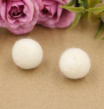 Hand Dyed Wool Felt Balls - Pick Your Own Colors